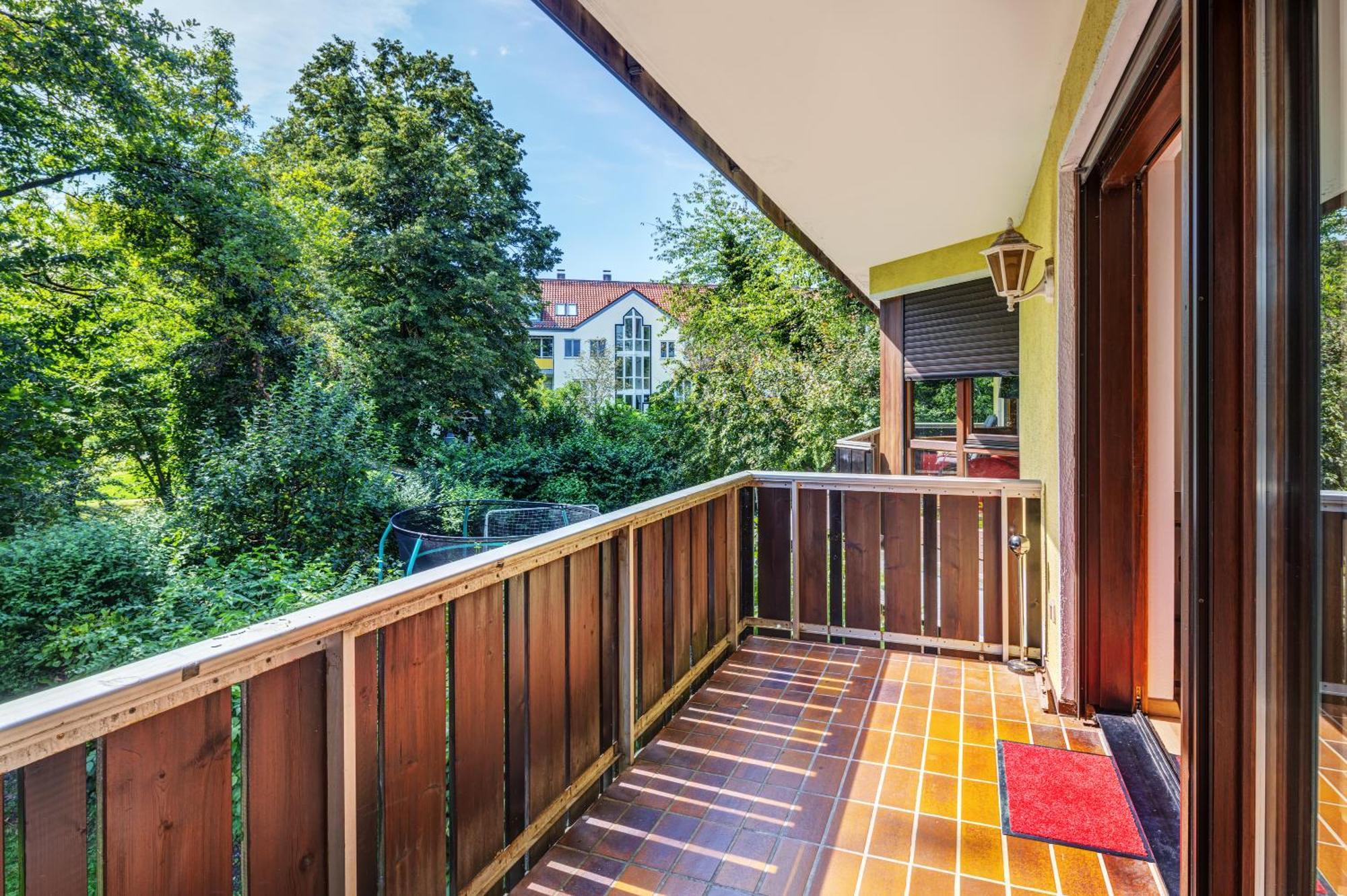 Moderne Maisonette Mit Garten Unterschleißheim Eksteriør billede